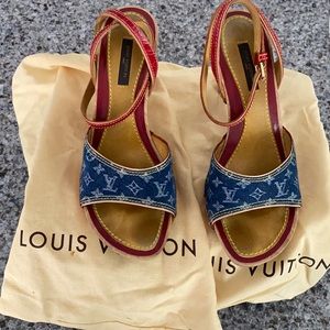 Louis Vuitton- Jean shoes Authentic